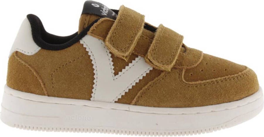 Victoria suède sneakers camel Bruin Jongens Suede Meerkleurig 34