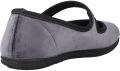 Victoria Ballerina's Ballerina Oda Mercedes Fluweel 104913 - Grijs