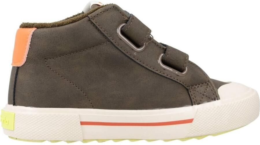 Victoria sneakers kaki Groen Jongens Imitatieleer Meerkleurig 28