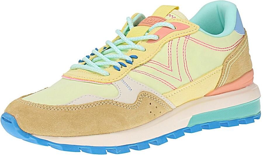Victoria 1156114 Luna-Nylon-Serraje-Multicolor Damestrainers 50-Amarillo