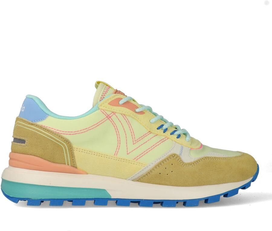 Victoria 1156114 Luna-Nylon-Serraje-Multicolor Damestrainers 50-Amarillo