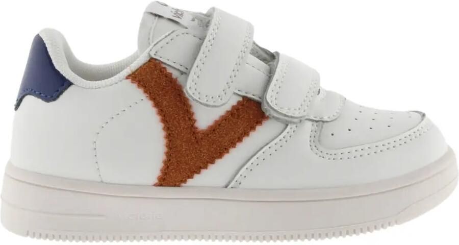 Victoria Baby meisjes sportschoenen Tiempo Efecto Piel & Tiras & Contraste