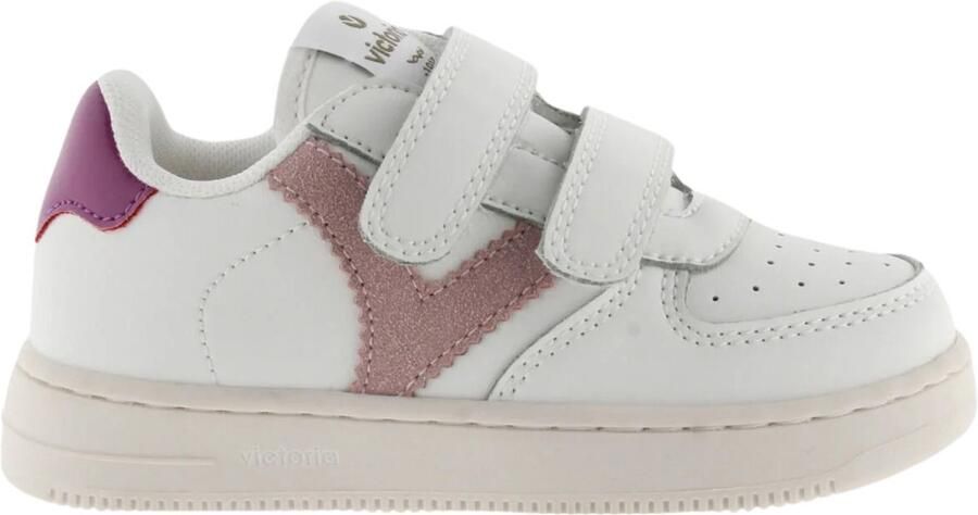 Victoria Sneakers Baskets enfant Tiempo Tiras Efecto Piel - Foto 2