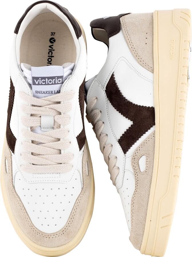 Victoria Baskets Basse en cuir
