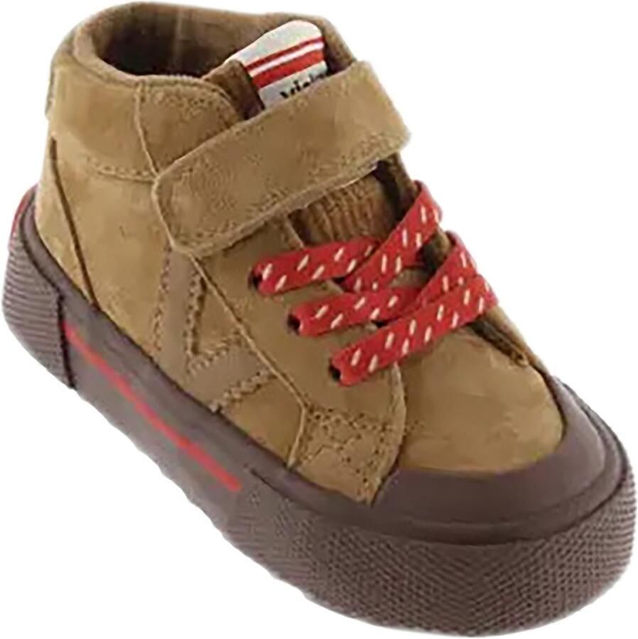 VICTORIA Hoge sneakers Tribu donkerbruin