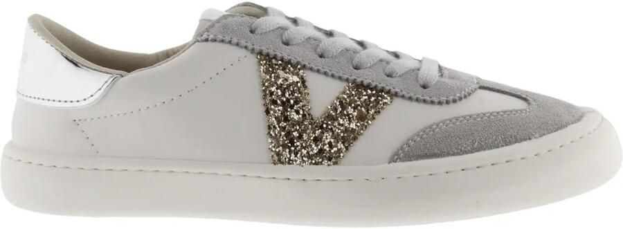 Victoria Dames sneakers met leerlook en print Olmo Barefoot