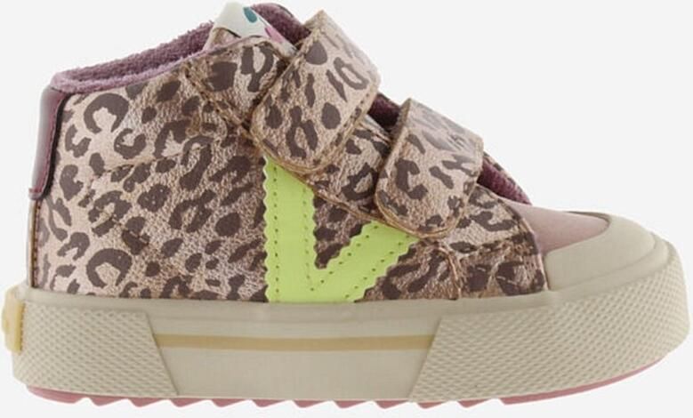 Victoria Meisjes Sneakers Roze Leer Leopard Colored - Foto 2