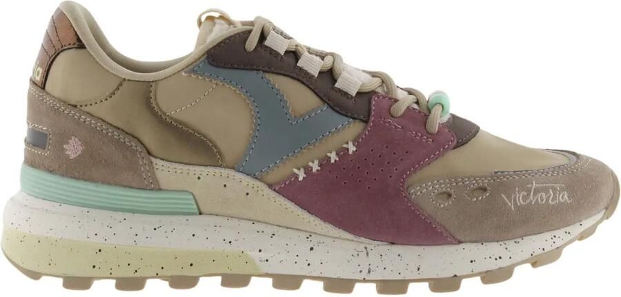 Victoria Dames sportschoenen van nylon en dain Luna