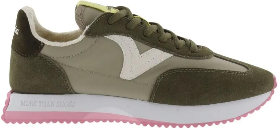 Victoria Dames sportschoenen van nylon en suède Cosmos