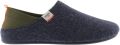 Victoria spantoffels van vilt en neopreen Norte - Blauw
