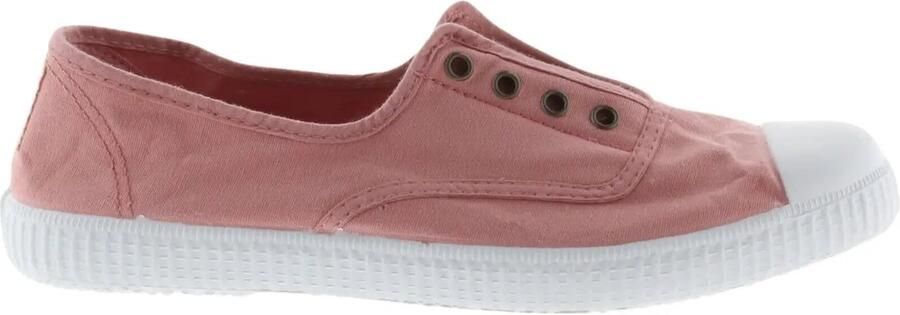 Victoria Sneakers Baskets femme sans lacets 1915 anglaise toile lavée