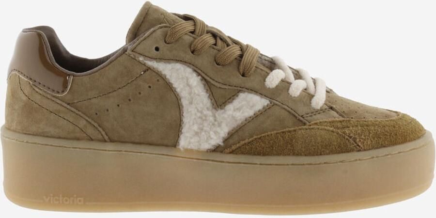 Victoria Damessneaker beige