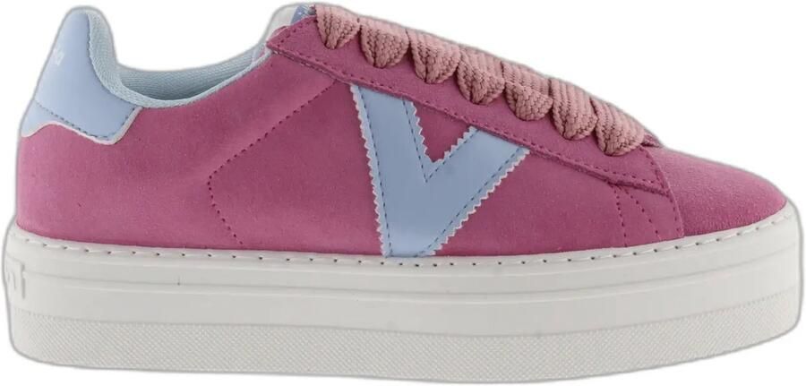 Victoria Lage Sneakers 1092175 Barce Suède Dames Sportschoen