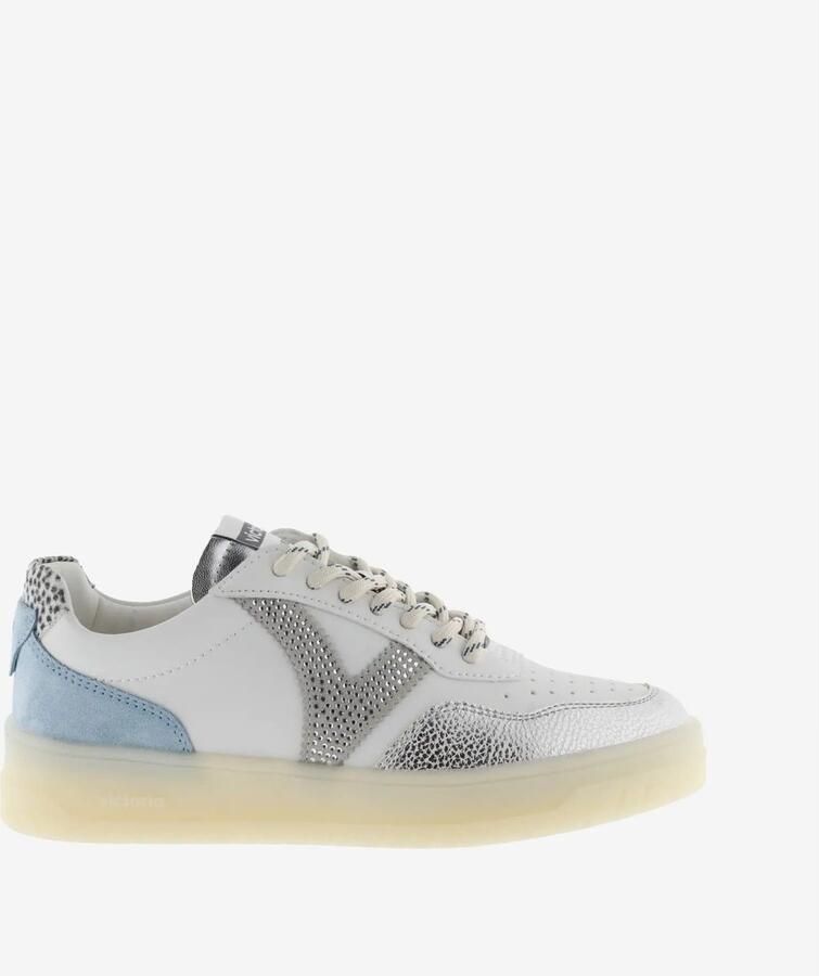 Victoria Sneakers 1257142-Celeste Wit Zilver Blauw