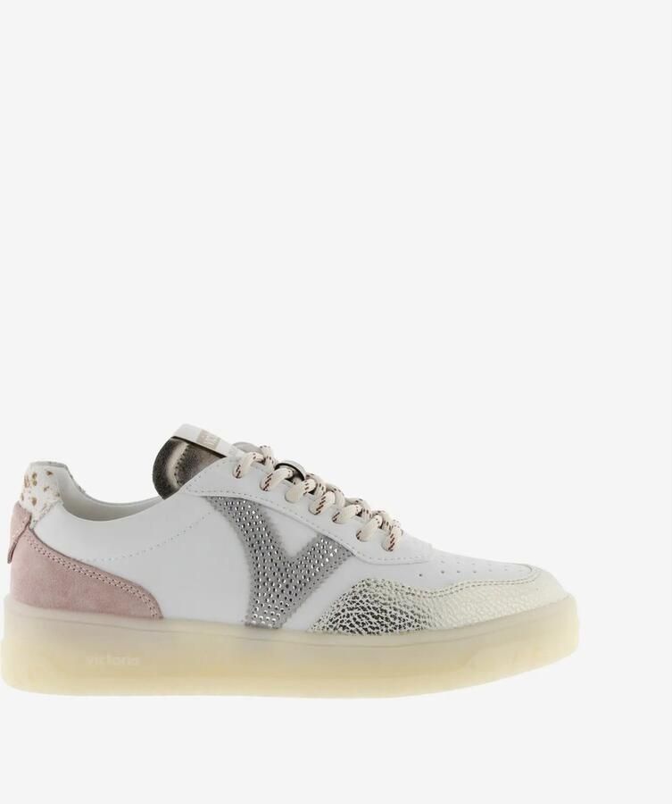 Victoria Sneakers 1257142-Melocoton Wit Zilver