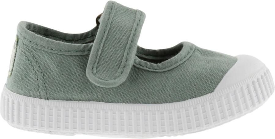 Victoria Geverfde canvas Sandalen voor kinderen 1915 Mercedes