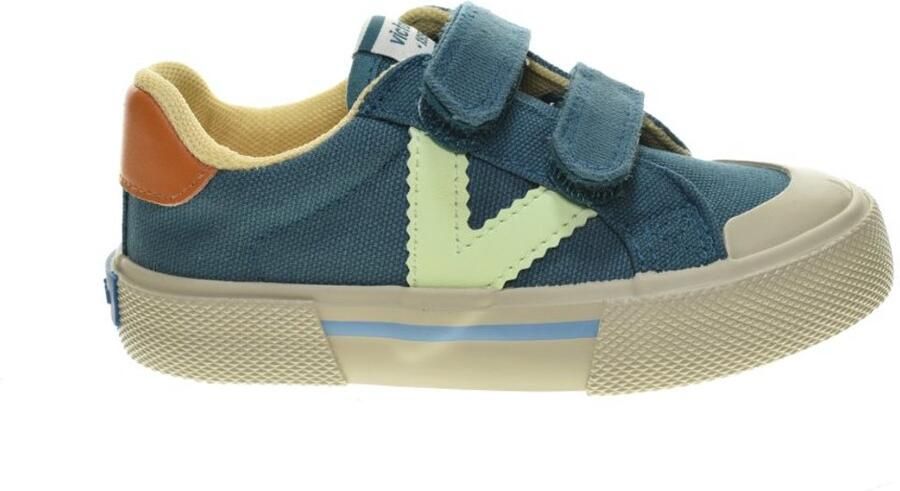 Victoria Groen Canvas Sneakers Kids