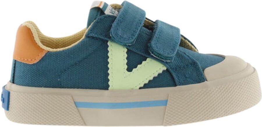 Victoria Groen Canvas Sneakers Kids