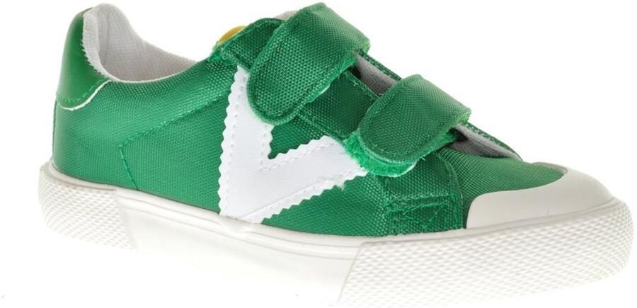 Victoria Groene Sneaker Met Velcro Met Bumperneus