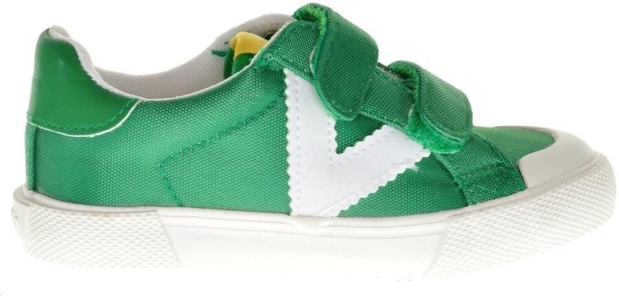 Victoria Groene Sneaker Met Velcro Met Bumperneus