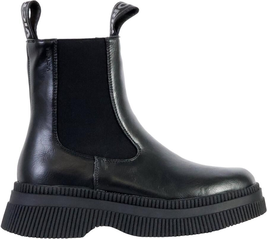 Victoria Enkellaarzen 1301104 Dublin Chelsea laarzen met leereffect