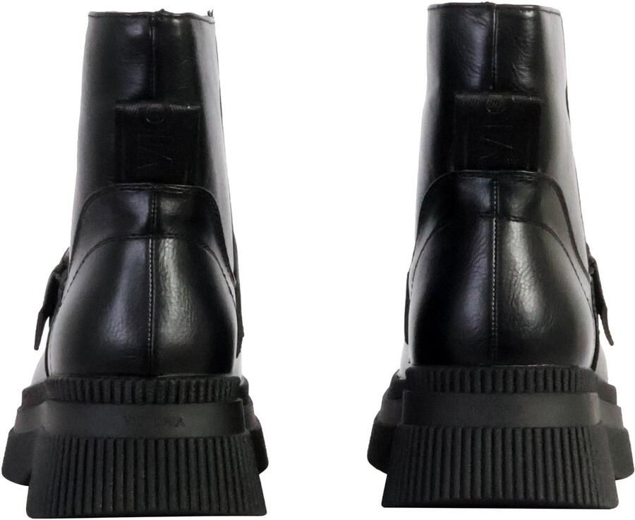 Victoria Enkellaarzen Boots 1301105 Dublin lederen effectgesp