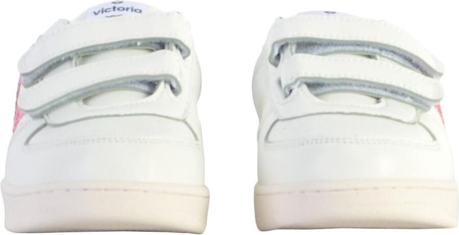 Victoria sneakers wit oudroze Meisjes Imitatieleer Meerkleurig 33 - Foto 5