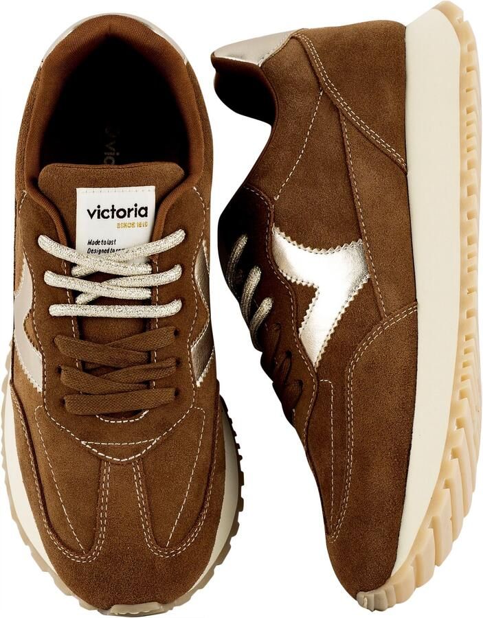 Victoria Baskets Basse en cuir