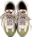 Victoria Baskets Basse en cuir - Groen