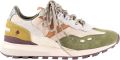 Victoria Baskets Basse en cuir - Groen