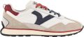Victoria Root gewassen leren lage sneakers - Beige