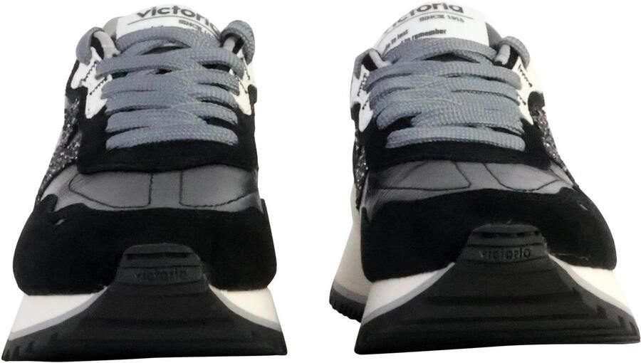 Victoria Lage Sneakers metallic afwerking Viento 1157102