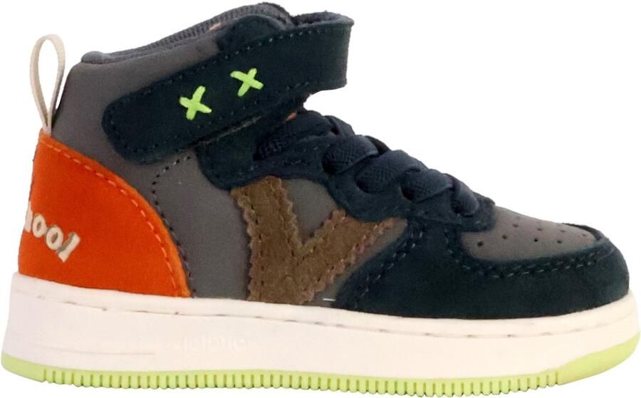 Victoria Sneakers Baskets effet cuir à cordon élastique bébé Tiempo