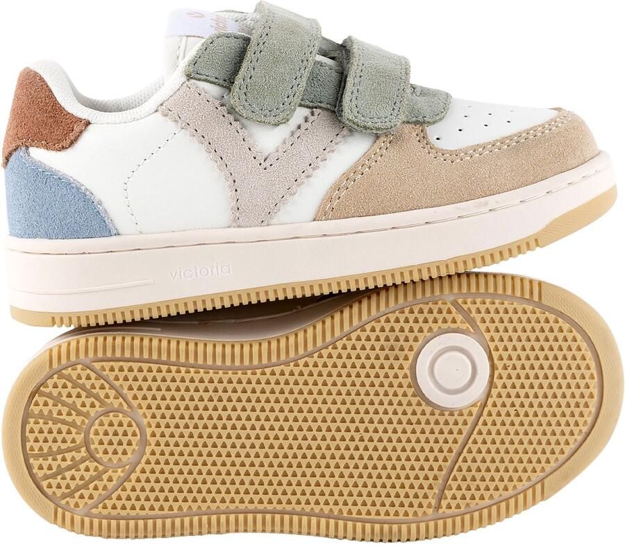 Victoria Tiempo Multicolor Suede Sneaker Fashion Wear Kinderen