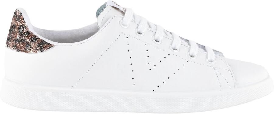 Victoria Leren sneakers met glitter voor dames