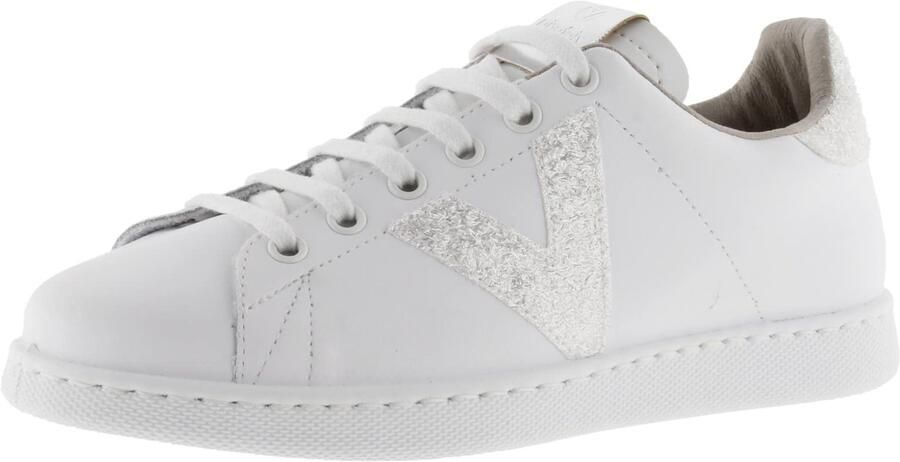 Victoria Leren sportschoenen tennis glitter