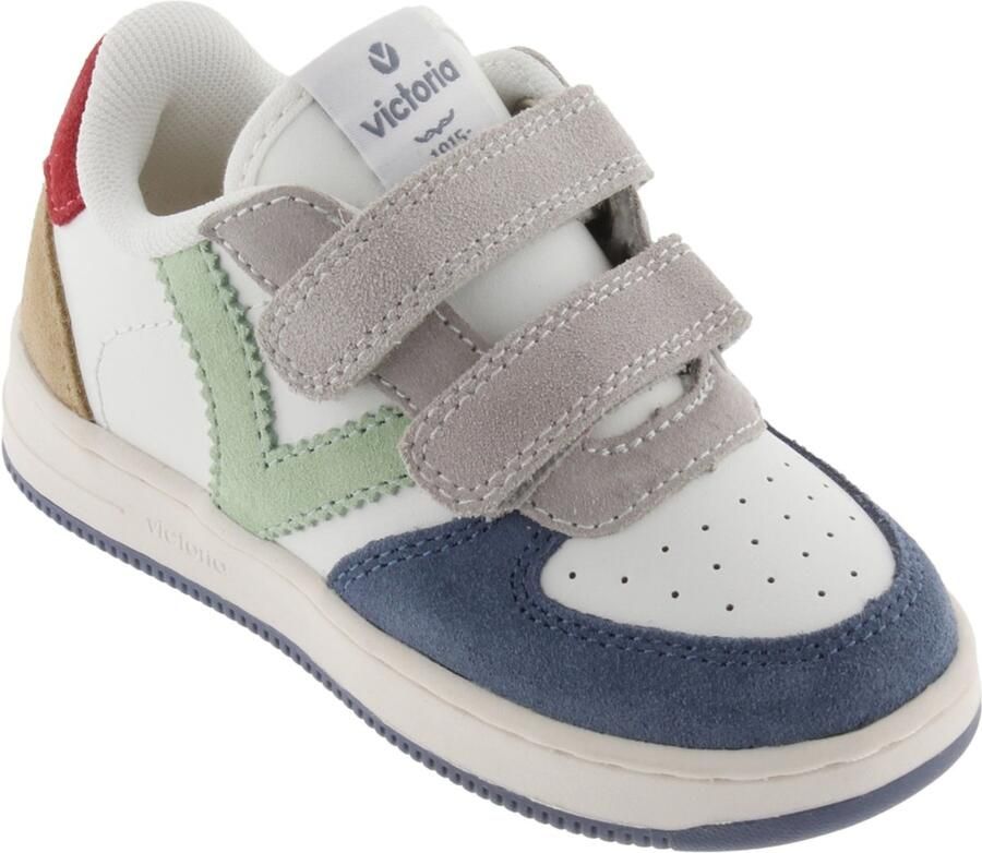 Victoria Celeste Kindersneaker 2 Velcro Mix Pastel Kleuren - Foto 3