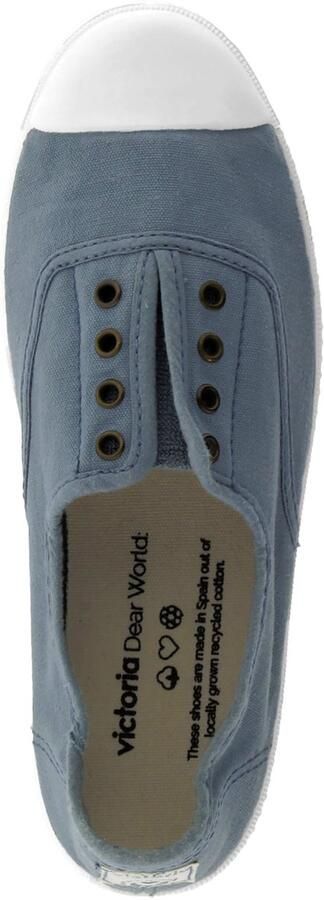 Victoria Sneakers Baskets sans lacets toile lavée femme 1915 Anglaise