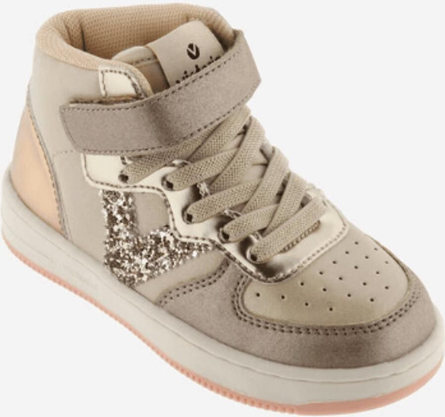 Victoria Metallic sportschoenen met elastisch trekkoord voor meisjes Tiempo