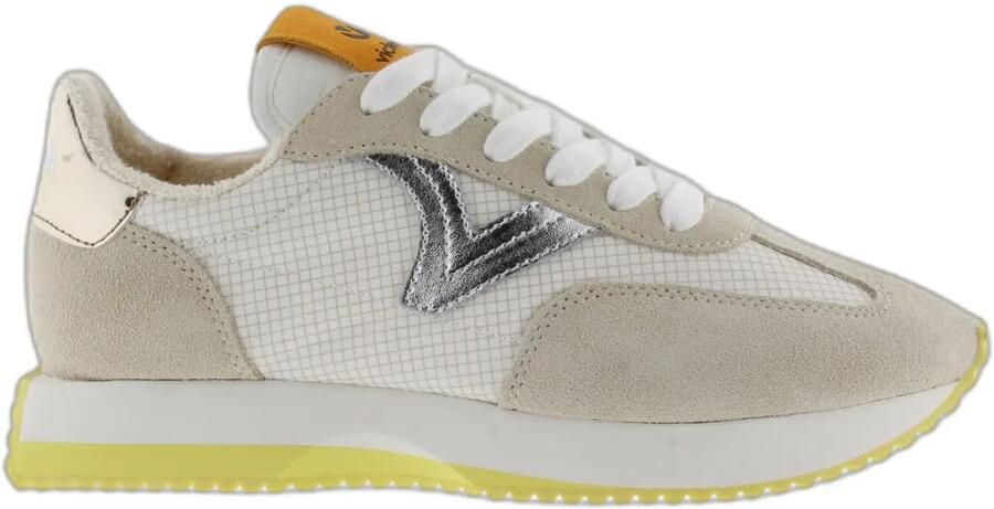 Victoria Nylon en suede sneakers voor dames Cosmos