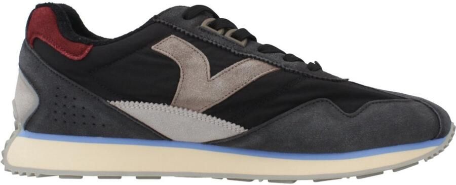 Victoria Root gewassen leer lage sneakers