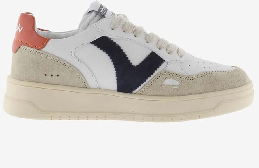 Victoria Sportieve Sneaker voor met Beige en Zwarte Accenten Beige - Foto 2