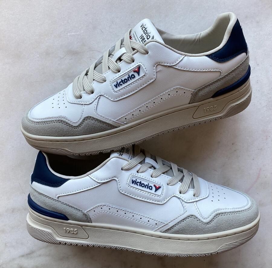 Victoria Heren Sneakers in Marineblauw White Heren - Foto 2