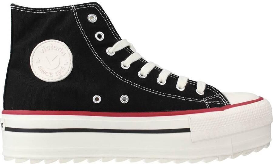 Victoria Stijlvolle Schoenen voor Dagelijks Gebruik Black Dames