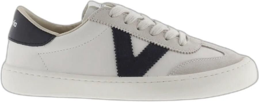 Victoria Sportschoenen met leer- en suède-effect Olmo Barefoot