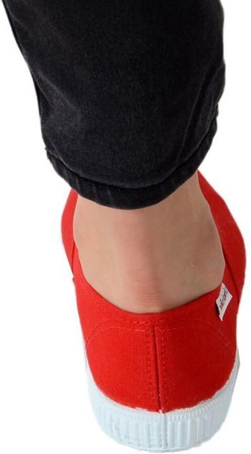 Victoria Trainers 1915 anglaise toile Rood