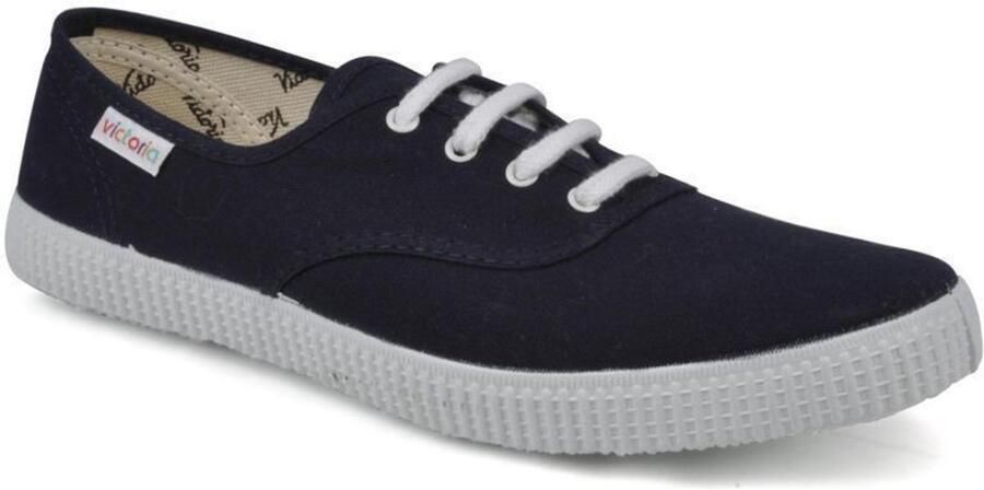 Victoria Trainers 1915 Engels canvas Blauw - Foto 4
