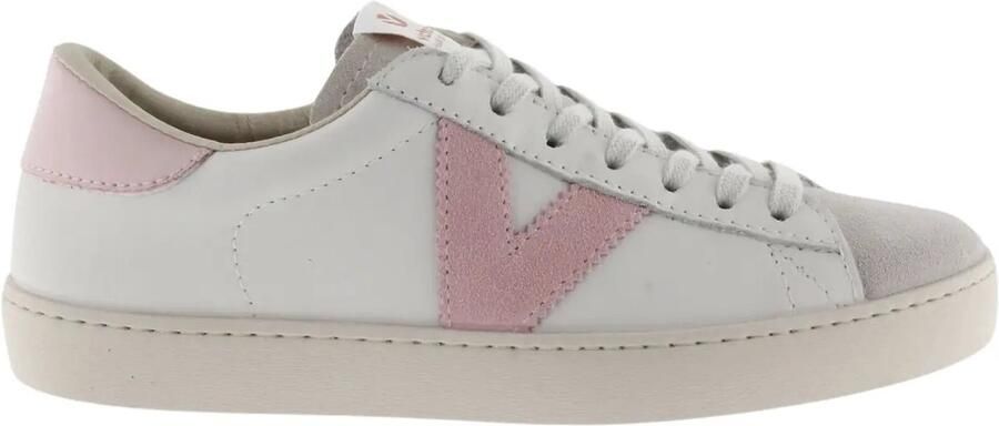 Victoria Sportschoenen van Berlijns leer en splitleer