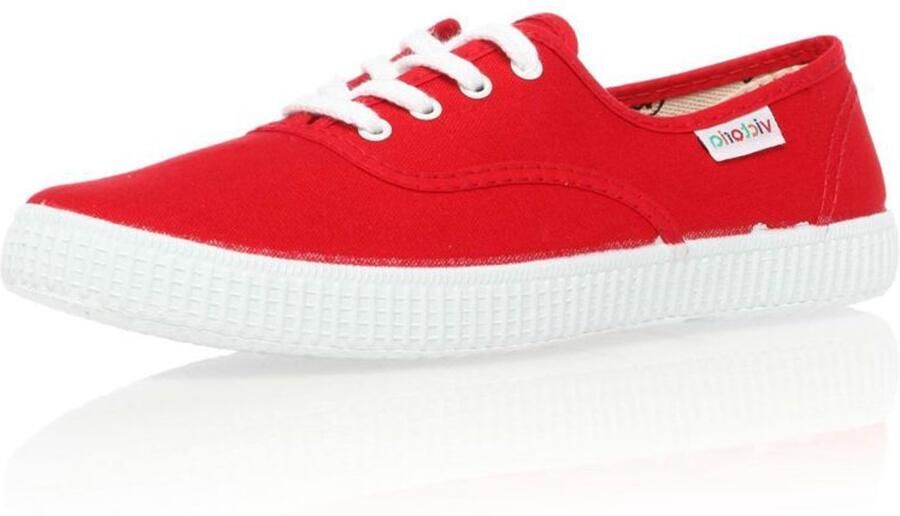 Victoria Trainers 1915 anglaise toile Rood - Foto 2