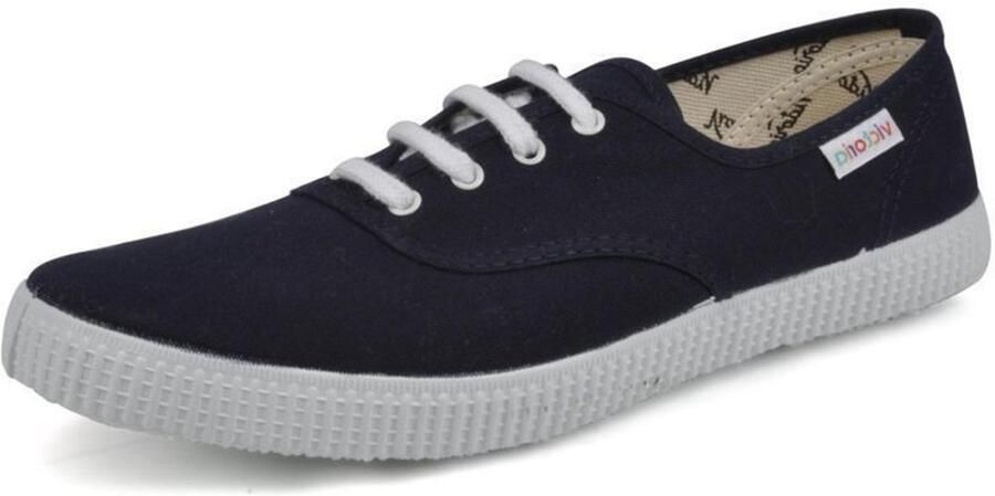 Victoria Trainers 1915 Engels canvas Blauw - Foto 4